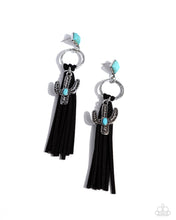 Load image into Gallery viewer, oak-sisters-jewelry-southwestern-season-black-post earrings-paparazzi-accessories-by-lisa