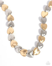 Load image into Gallery viewer, oak-sisters-jewelry-heirloom-hearts-multi-necklace-paparazzi-accessories-by-lisa