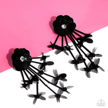 Load image into Gallery viewer, Paparazzi 🔆 Floral Future - Black Earrings