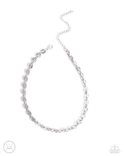 Load image into Gallery viewer, oak-sisters-jewelry-abstract-advocate-silver-necklace-paparazzi-accessories-by-lisa