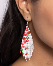 Load image into Gallery viewer, Paparazzi 🔆 Picturesque Patchwork - Red Earrings