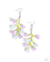 Load image into Gallery viewer, oak-sisters-jewelry-beguiling-bouquet-purple-earrings-paparazzi-accessories-by-lisa