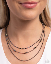 Load image into Gallery viewer, Paparazzi 🔆 Luxe Layers - Black Necklace