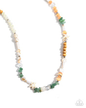 Load image into Gallery viewer, oak-sisters-jewelry-beachy-beginner-green-necklace-paparazzi-accessories-by-lisa