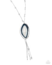 Load image into Gallery viewer, oak-sisters-jewelry-geode-gamble-blue-necklace-paparazzi-accessories-by-lisa