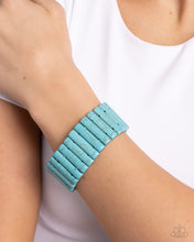 Load image into Gallery viewer, Paparazzi 🔆 Southern Standing - Blue Bracelet
