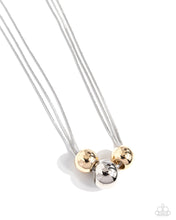 Load image into Gallery viewer, oak-sisters-jewelry-beaming-beads-silver-necklace-paparazzi-accessories-by-lisa