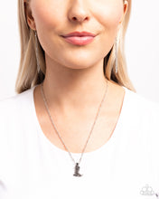 Load image into Gallery viewer, Paparazzi 🔆 Collectable Cowboy - Silver Necklace