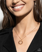 Load image into Gallery viewer, Paparazzi 🔆 Sunburst Surprise - Gold Necklace