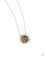 Load image into Gallery viewer, oak-sisters-jewelry-fairytale-foil-blue-necklace-paparazzi-accessories-by-lisa