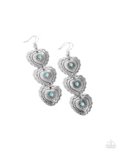 Load image into Gallery viewer, Paparazzi 🔆 Vintage Allure - Blue Earrings