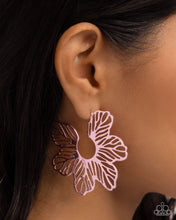 Load image into Gallery viewer, Paparazzi 🔆 Floral Fame - Pink Earrings
