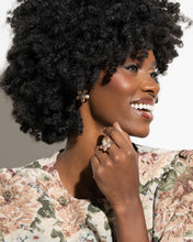 Load image into Gallery viewer, Paparazzi 🔆 Chiseled Casino - Brown Post Earrings