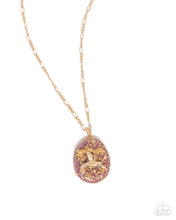 Load image into Gallery viewer, oak-sisters-jewelry-hummingbird-haute-purple-necklace-paparazzi-accessories-by-lisa