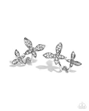 Load image into Gallery viewer, oak-sisters-jewelry-adorably-aerial-white-earrings-paparazzi-accessories-by-lisa