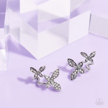 Load image into Gallery viewer, Paparazzi 🔆 Adorably Aerial - White Earrings