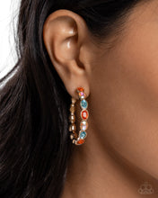 Load image into Gallery viewer, Paparazzi 🔆 Pressing Princess - Gold Earrings