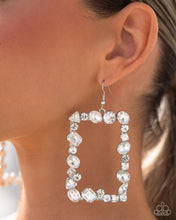 Load image into Gallery viewer, Paparazzi 🔆 Wishful Wardrobe - White Earrings