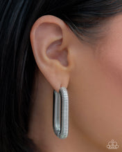 Load image into Gallery viewer, Paparazzi 🔆 Spiral Supply - Silver Earrings