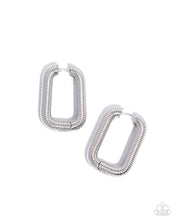 Load image into Gallery viewer, oak-sisters-jewelry-spiral-supply-silver-earrings-paparazzi-accessories-by-lisa