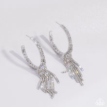 Load image into Gallery viewer, Paparazzi 🔆 Jaw-Dropping Jubilee - White Earrings