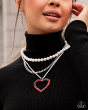 Load image into Gallery viewer, Paparazzi 🔆 Y2K Year - Red Necklace