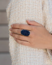 Load image into Gallery viewer, Paparazzi 🔆 Exaggerated Elitist - Blue Ring