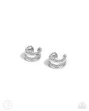 Load image into Gallery viewer, Paparazzi 🔆 Stacked Spectacle - Silver Earring - Cuff