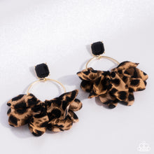 Load image into Gallery viewer, Paparazzi 🔆 Charming Cheetah - Gold Post Earrings