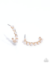 Load image into Gallery viewer, oak-sisters-jewelry-pearly-passage-gold-earrings-paparazzi-accessories-by-lisa
