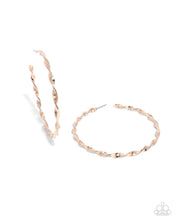 Load image into Gallery viewer, oak-sisters-jewelry-steady-spirals-gold-earrings-paparazzi-accessories-by-lisa