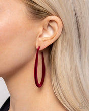 Load image into Gallery viewer, Paparazzi 🔆 The Right Angle - Red Earrings
