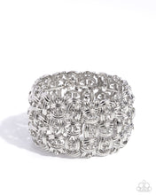 Load image into Gallery viewer, oak-sisters-jewelry-woven-wardrobe-white-bracelet-paparazzi-accessories-by-lisa