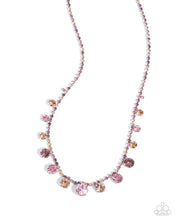 Load image into Gallery viewer, oak-sisters-jewelry-colorful-countess-pink-necklace-paparazzi-accessories-by-lisa
