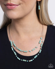 Load image into Gallery viewer, Paparazzi 🔆 Earthy Extrovert - Blue Necklace