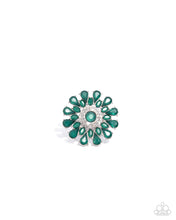 Load image into Gallery viewer, oak-sisters-jewelry-steady-shimmer-green-ring-paparazzi-accessories-by-lisa