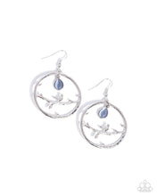 Load image into Gallery viewer, oak-sisters-jewelry-picturesque-scene-blue-earrings-paparazzi-accessories-by-lisa