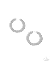 Load image into Gallery viewer, oak-sisters-jewelry-circling-chariot-silver-earrings-paparazzi-accessories-by-lisa