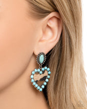 Load image into Gallery viewer, Paparazzi 🔆 Whimsical Wrangler - Blue Post Earrings