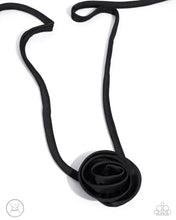 Load image into Gallery viewer, oak-sisters-jewelry-rosette-reality-black-necklace-paparazzi-accessories-by-lisa