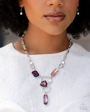 Load image into Gallery viewer, Paparazzi 🔆 Artistic Elegance - Purple Necklace
