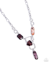 Load image into Gallery viewer, oak-sisters-jewelry-artistic-elegance-purple-necklace-paparazzi-accessories-by-lisa