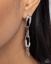 Load image into Gallery viewer, Paparazzi 🔆 Linked Launch - Silver Earrings