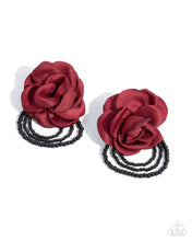 Load image into Gallery viewer, oak-sisters-jewelry-dramatic-dame-red-paparazzi-accessories-by-lisa