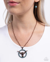 Load image into Gallery viewer, Paparazzi 🔆 Longhorn Lasso - Copper Necklace