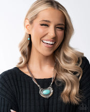 Load image into Gallery viewer, Paparazzi 🔆 Grounded Gesture - Blue Necklace