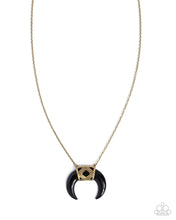 Load image into Gallery viewer, Paparazzi 🔆 Horn Haute - Brass Necklace