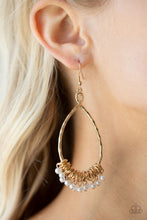 Load image into Gallery viewer, Paparazzi 🔆 Wishing Well Wonder - Gold Earrings