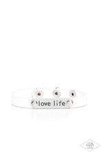 Load image into Gallery viewer, oak-sisters-jewelry-love-life-white-bracelet-paparazzi-accessories-by-lisa