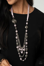 Load image into Gallery viewer, Paparazzi π All The Trimmings - Pink Necklace